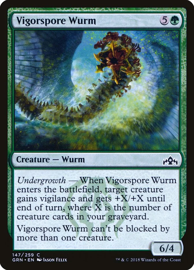 Vigorspore Wurm 「GRN/147」「EN」