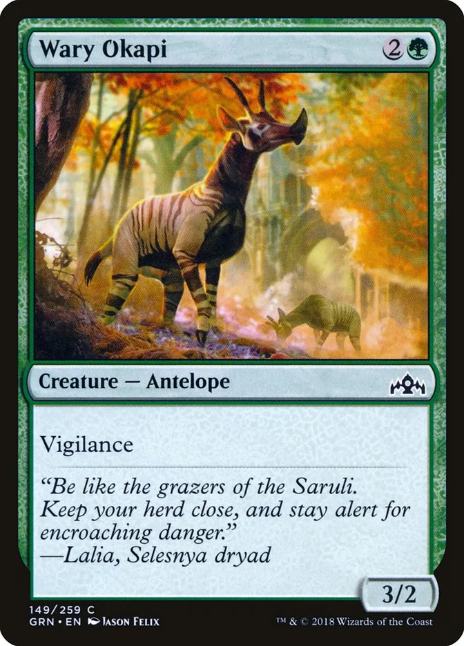 Wary Okapi 「GRN/149」「EN」