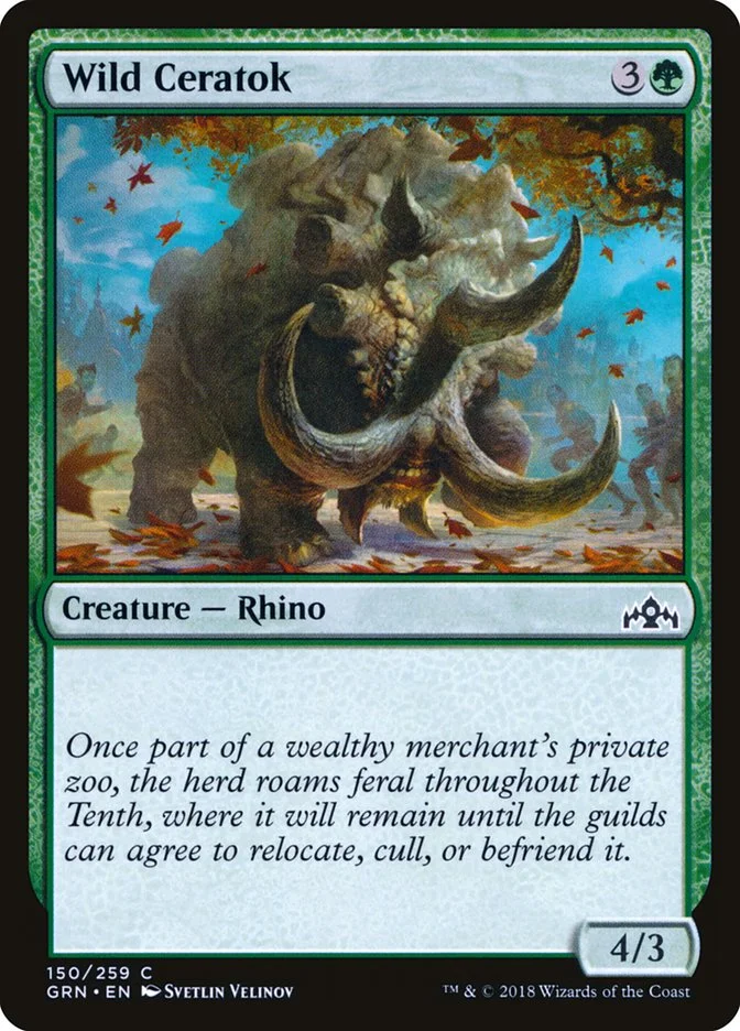 Wild Ceratok 「GRN/150」「EN」