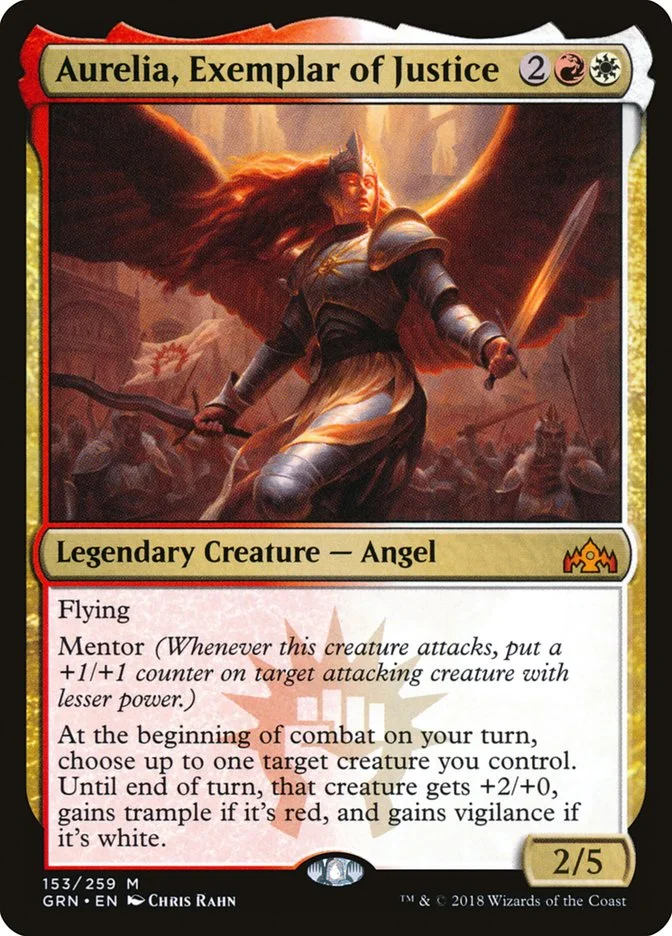 Aurelia, Exemplar of Justice 「GRN/153」「EN」
