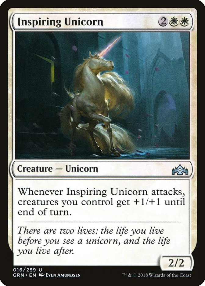 Inspiring Unicorn 「GRN/16」「EN」