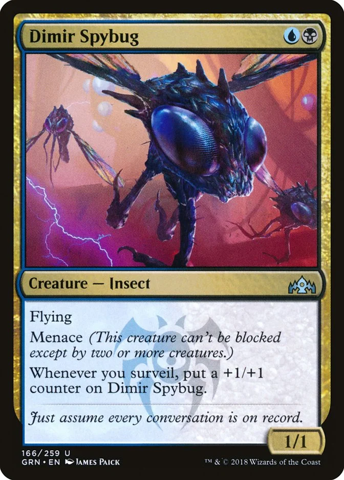 Dimir Spybug 「GRN/166」「EN」