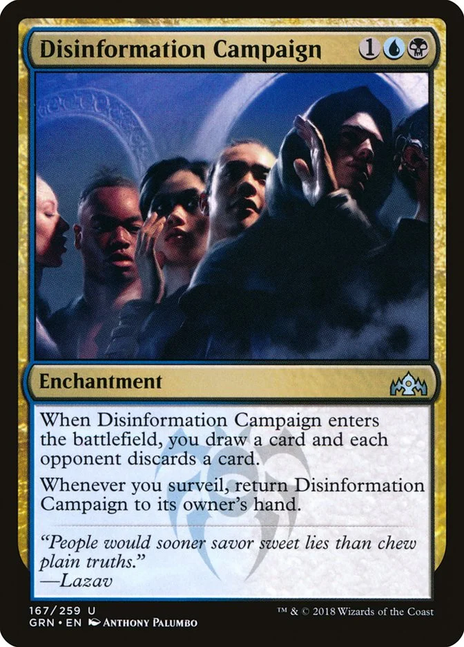 Disinformation Campaign 「GRN/167」「EN」