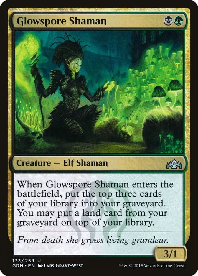 Glowspore Shaman 「GRN/173」「EN」