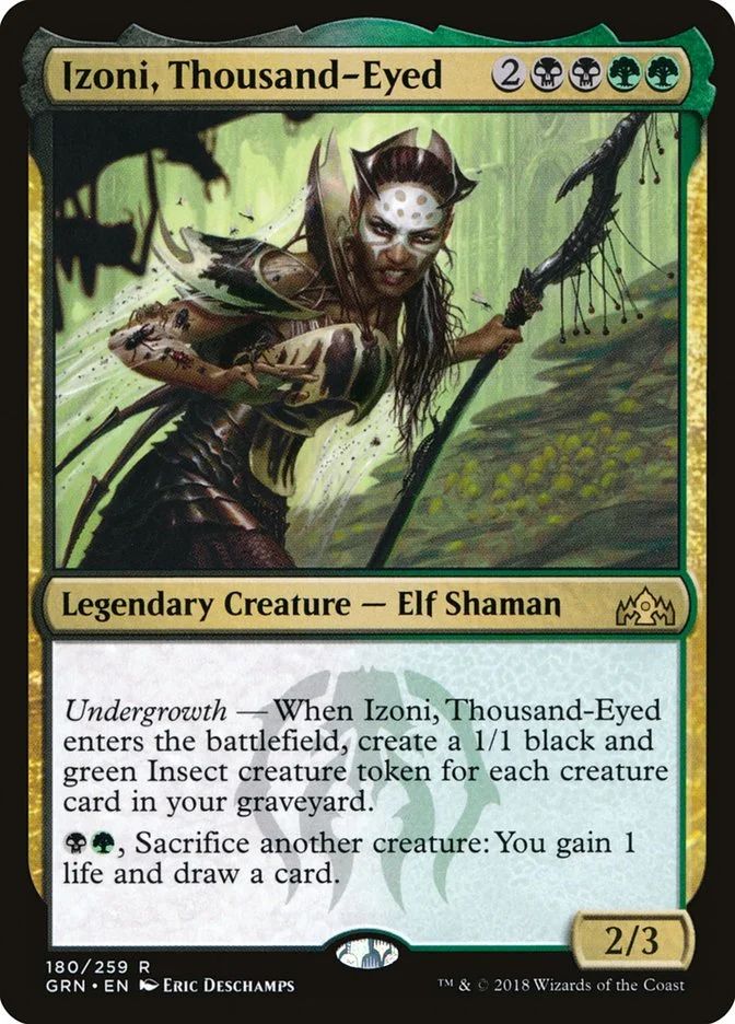 Izoni, Thousand-Eyed 「GRN/180」「EN」