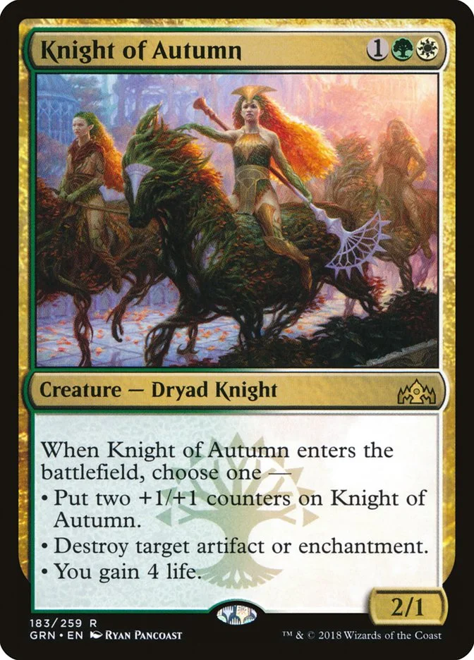 Knight of Autumn 「GRN/183」「EN」