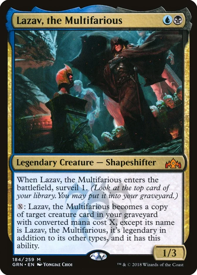 Lazav, the Multifarious 「GRN/184」「EN」
