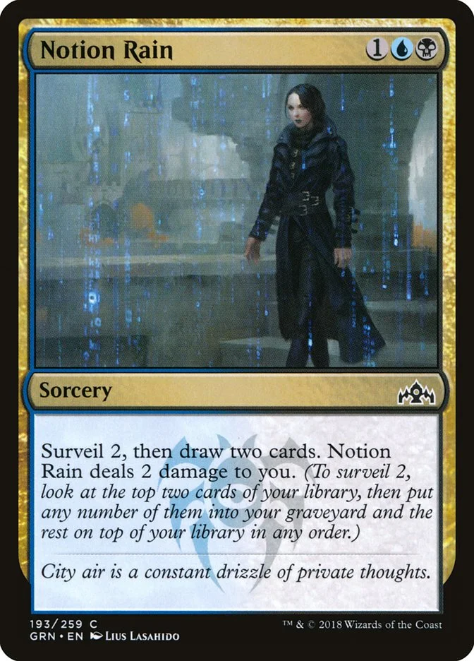 Notion Rain 「GRN/193」「EN」