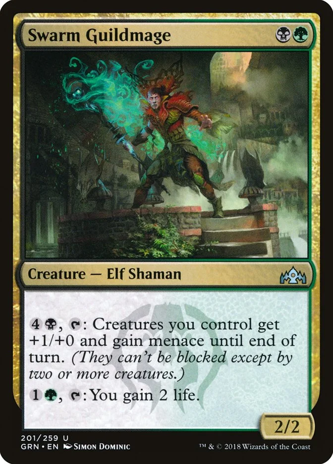 Swarm Guildmage 「GRN/201」「EN」