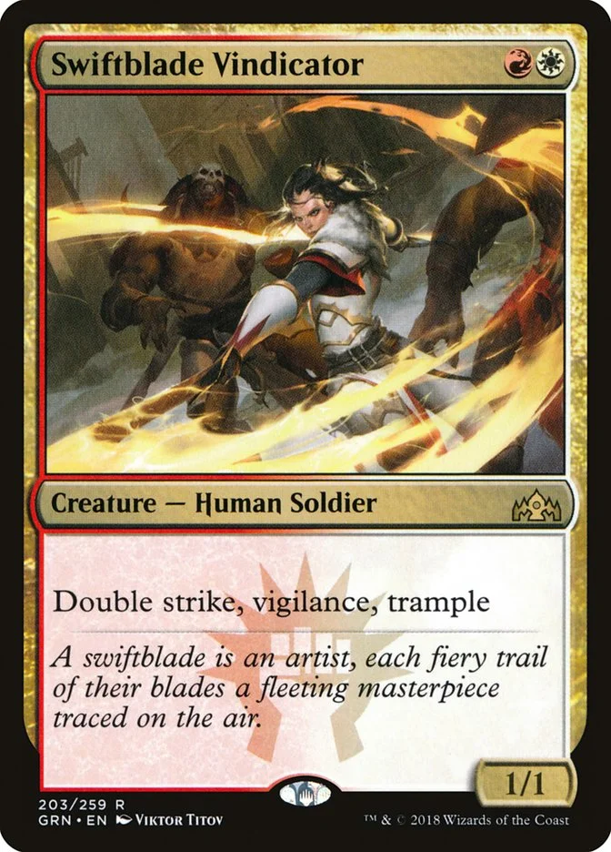 Swiftblade Vindicator 「GRN/203」「EN」