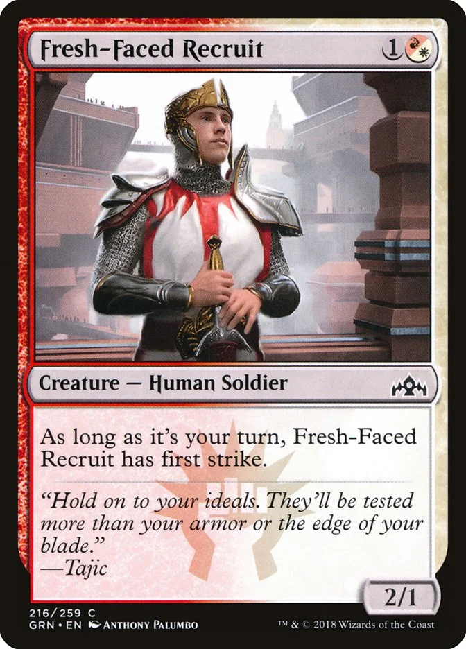 Fresh-Faced Recruit 「GRN/216」「EN」
