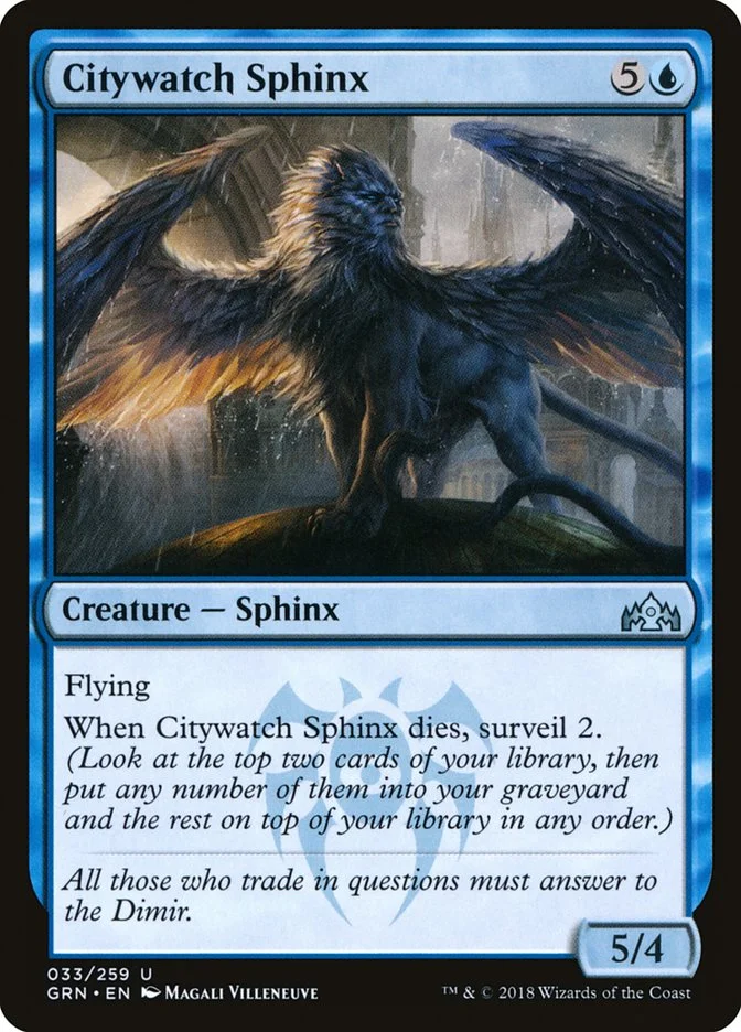 Citywatch Sphinx 「GRN/33」「EN」