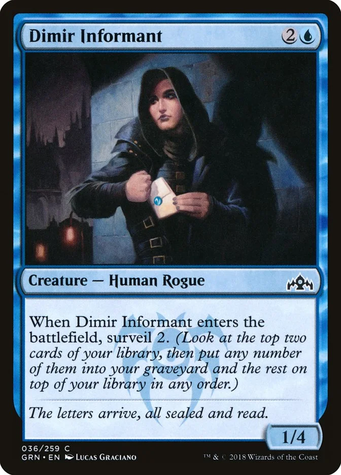 Dimir Informant 「GRN/36」「EN」