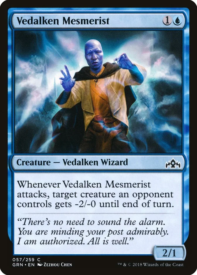 Vedalken Mesmerist 「GRN/57」「EN」