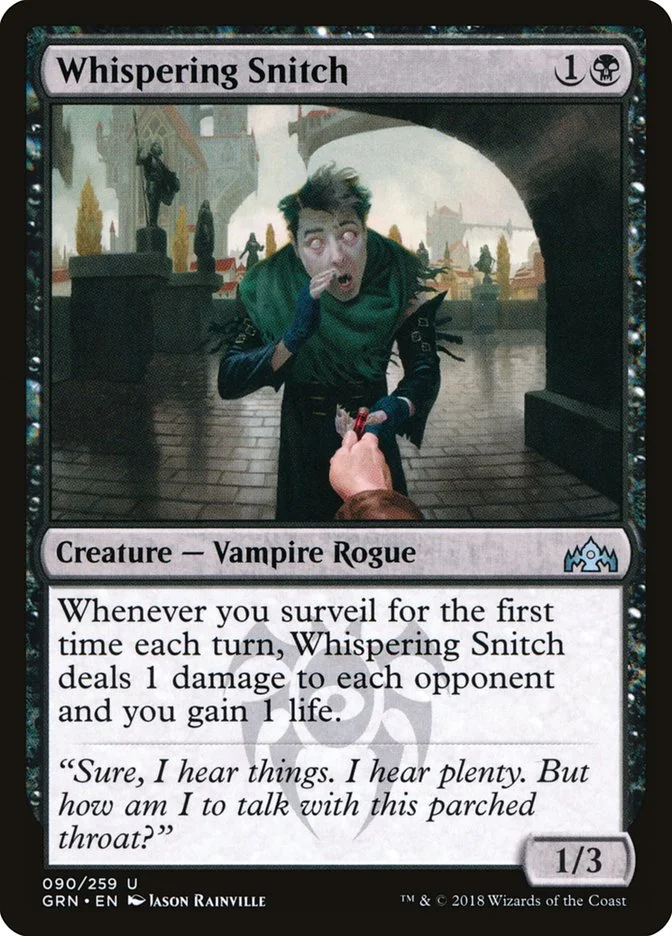Whispering Snitch 「GRN/90」「EN」