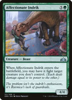 Affectionate Indrik #121 · Magic: The Gathering