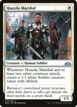 Haazda Marshal #13 · Magic: The Gathering