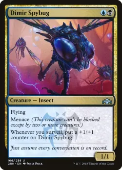 Dimir Spybug #166 · Magic: The Gathering