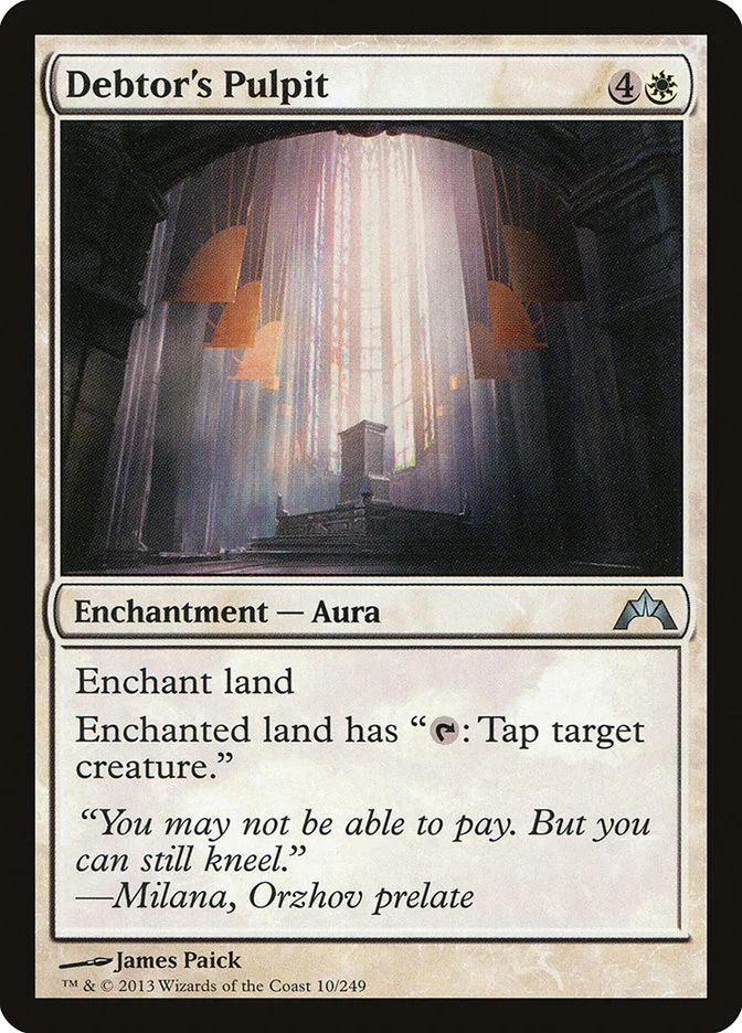 Debtor's Pulpit 「GTC/10」「EN」