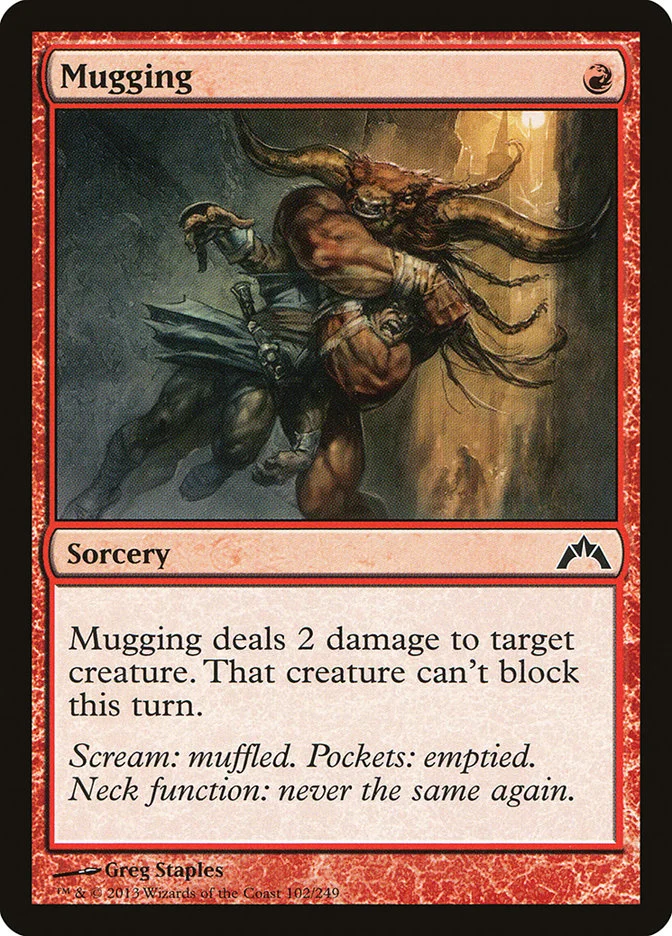 Mugging 「GTC/102」「EN」