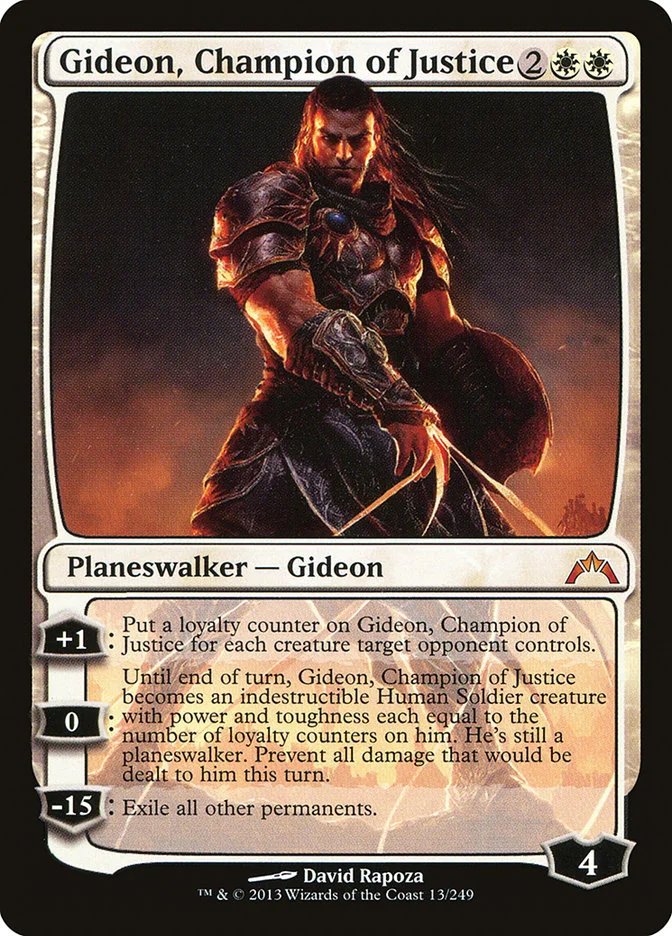 Gideon, Champion of Justice 「GTC/13」「EN」