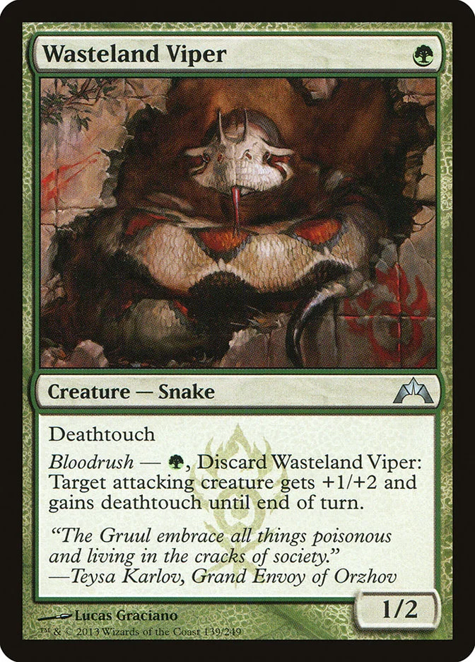 Wasteland Viper 「GTC/139」「EN」