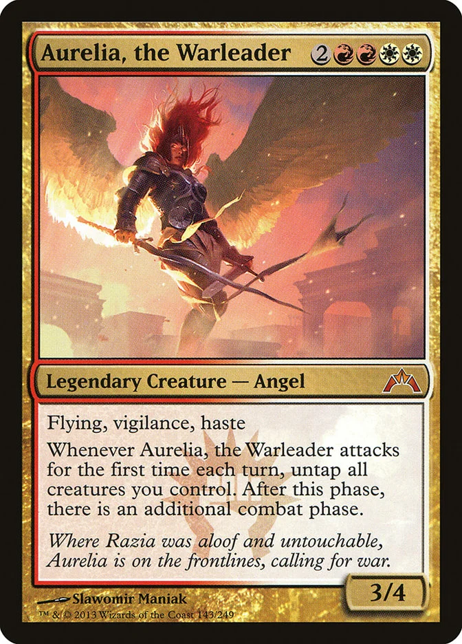 Aurelia, the Warleader 「GTC/143」「EN」