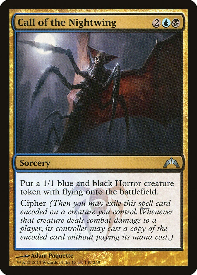 Call of the Nightwing 「GTC/149」「EN」