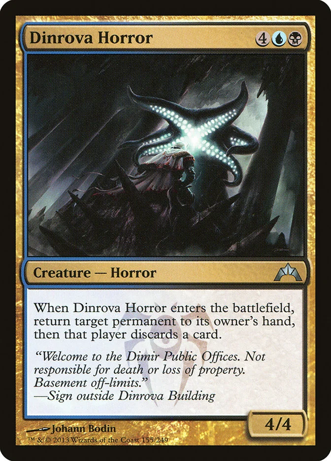Dinrova Horror 「GTC/155」「EN」