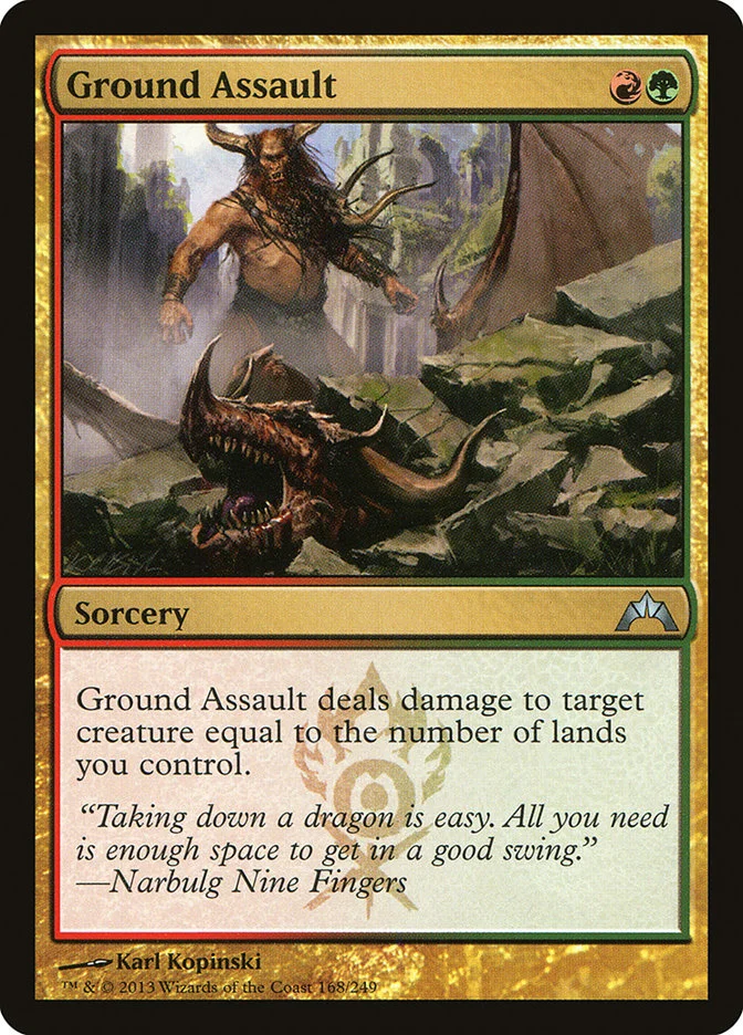 Ground Assault 「GTC/168」「EN」