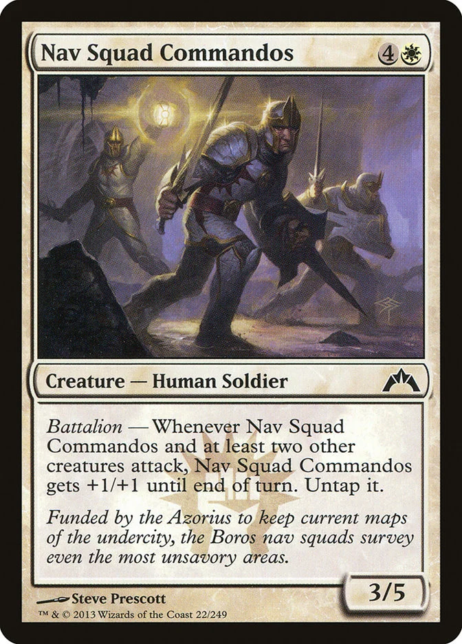 Nav Squad Commandos 「GTC/22」「EN」