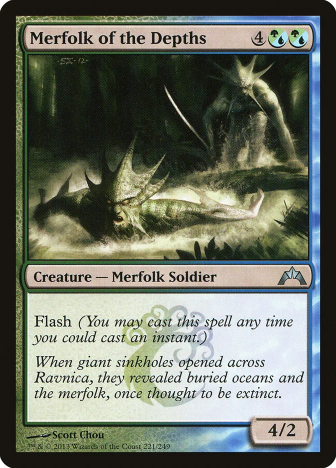 Merfolk of the Depths 「GTC/221」「EN」