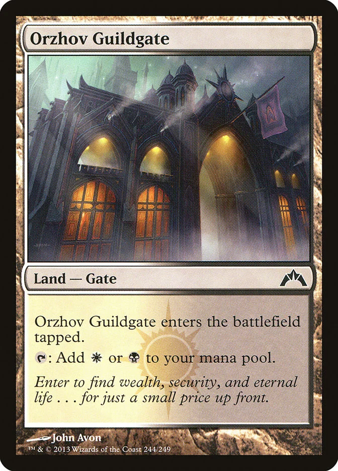 Orzhov Guildgate 「GTC/244」「EN」