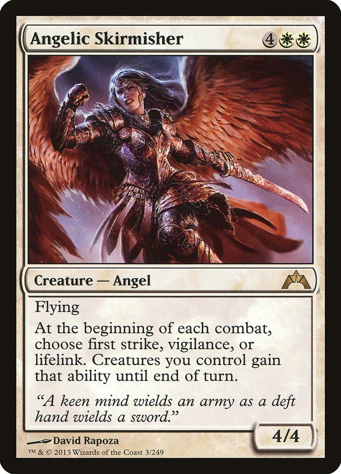 Angelic Skirmisher 「GTC/3」「EN」