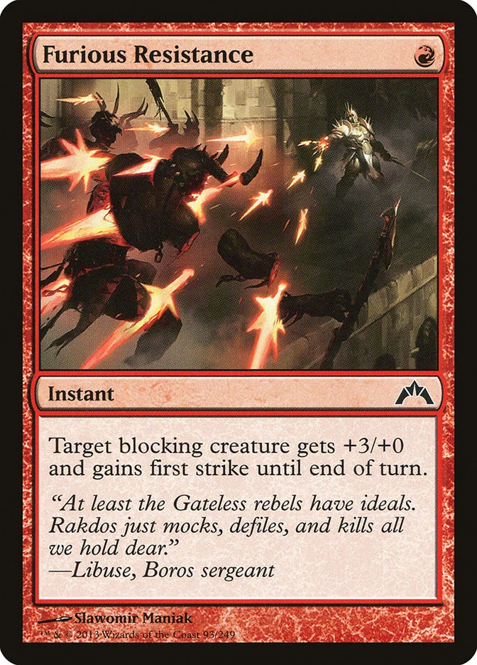 Furious Resistance 「GTC/93」「EN」