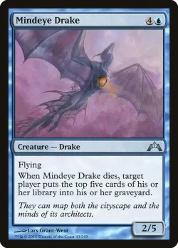 Mindeye Drake #43 · Magic: The Gathering
