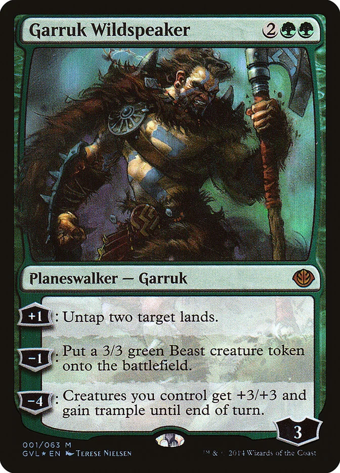 Garruk Wildspeaker 「GVL/1」「EN」
