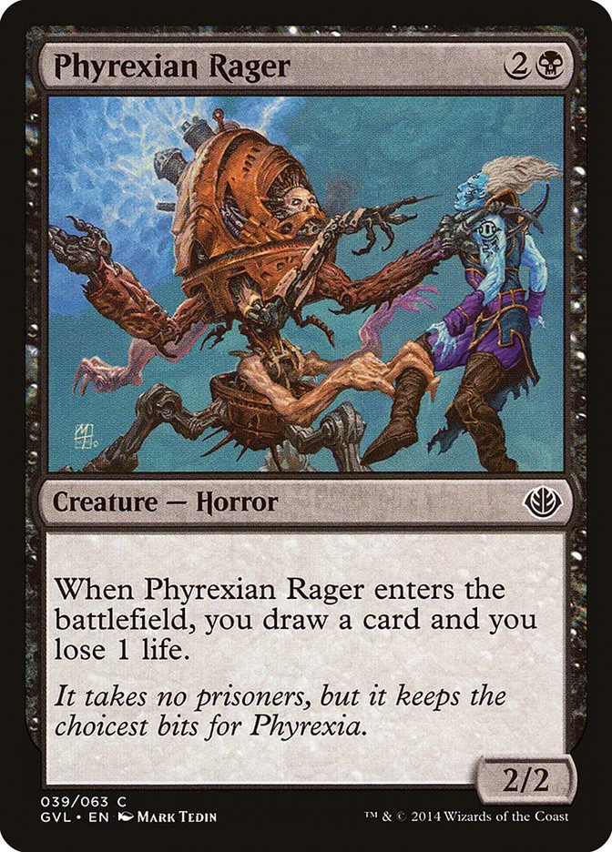 Phyrexian Rager 「GVL/39」「EN」
