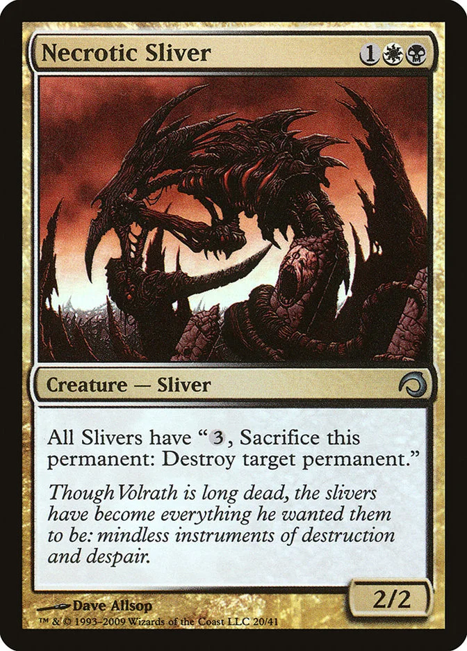 Necrotic Sliver 「H09/20」「EN」
