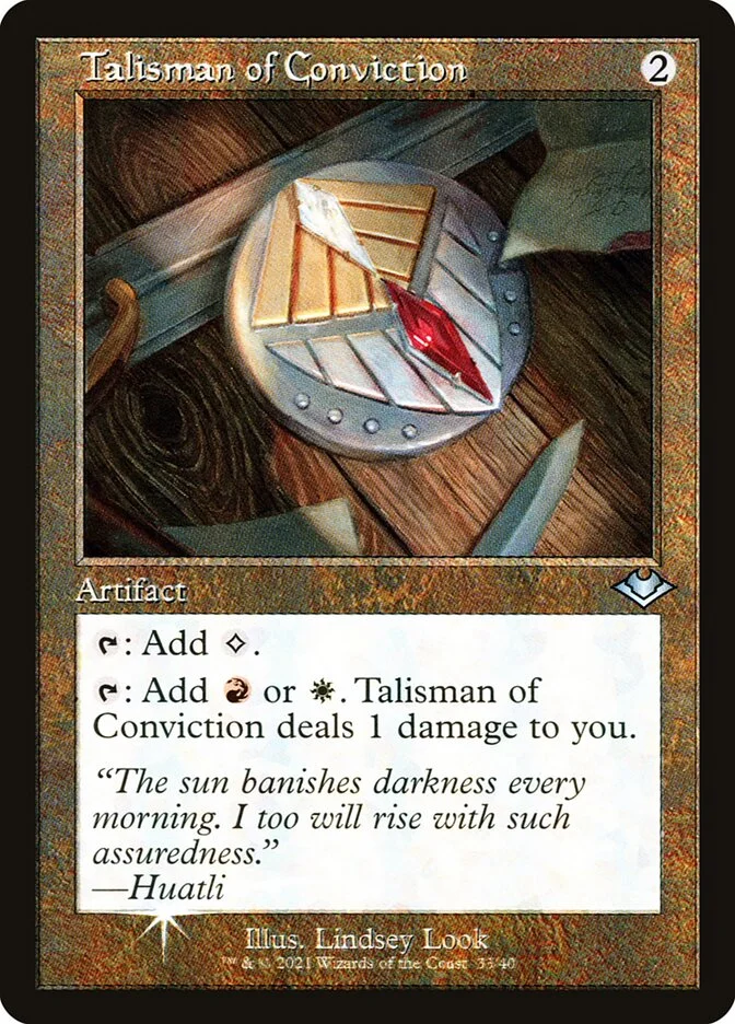 Talisman of Conviction 「H1R/33」「EN」