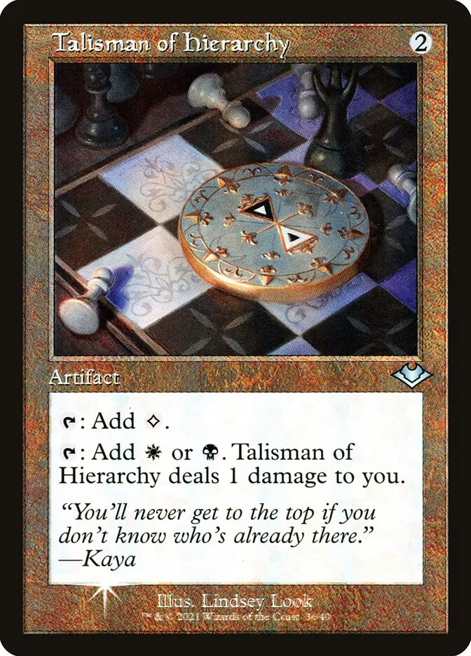 Talisman of Hierarchy 「H1R/36」「EN」