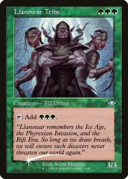 Llanowar Tribe 「H1R/22」「EN」