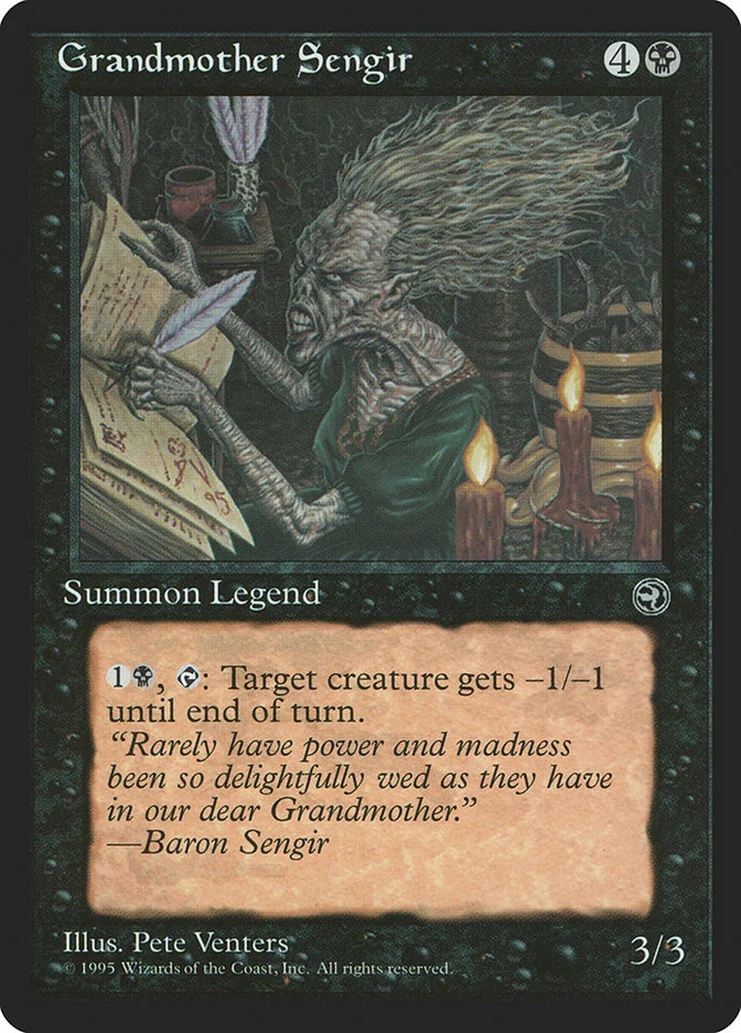 Grandmother Sengir 「HML/50」「EN」