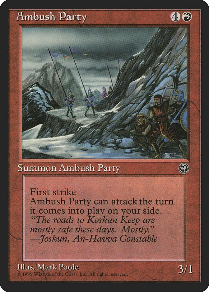 Ambush Party 「HML/63b」「EN」