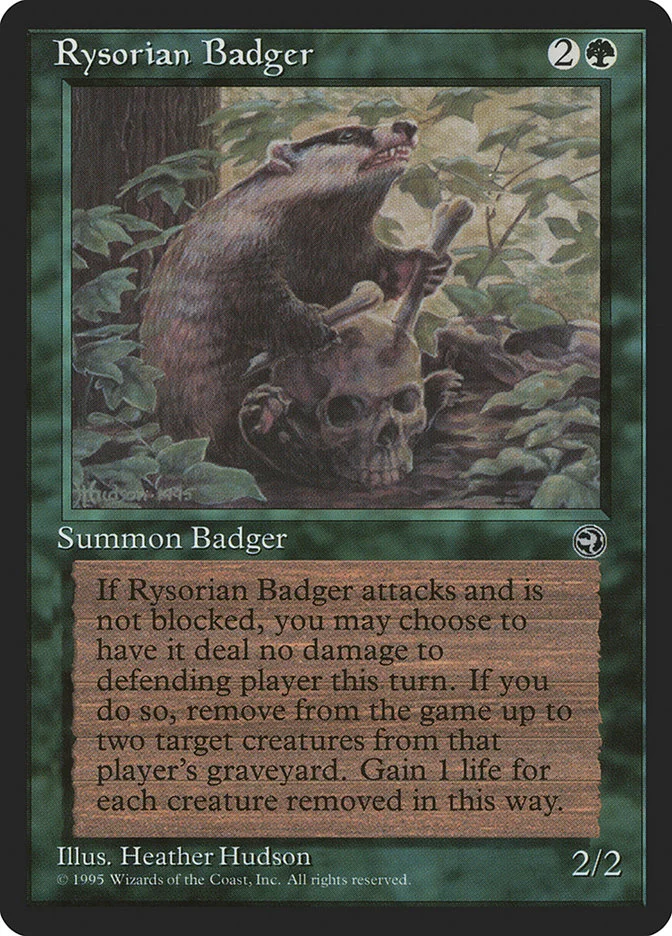 Rysorian Badger 「HML/96」「EN」