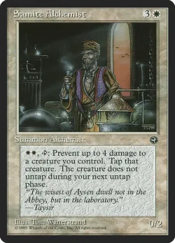 Samite Alchemist #13b · Magic: The Gathering