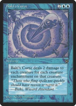 Baki's Curse #22 · Magic: The Gathering