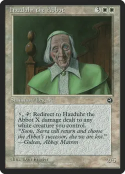 Hazduhr the Abbot #8 · Magic: The Gathering