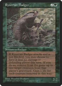Rysorian Badger 「HML/96」「EN」