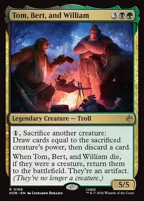 Tom, Bert, and William 「HOB/169」「EN」